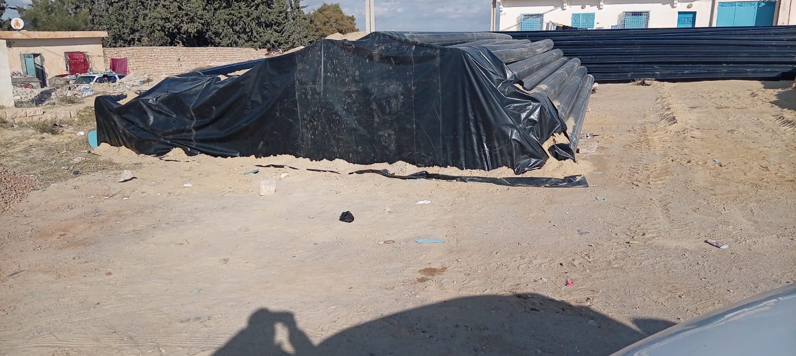 Stockage conduites DMR Thala